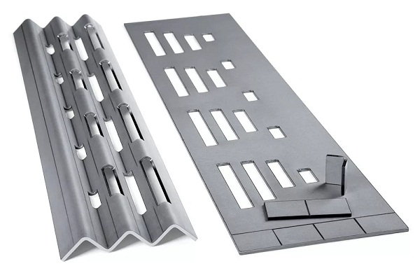 如果零件沿折彎程序未考慮的折彎角度有切口，或者被折彎的材料與程序不完全匹配，則仍然可以通過(guò)動(dòng)態(tài)凸度實(shí)現(xiàn)沿零件的一致角度