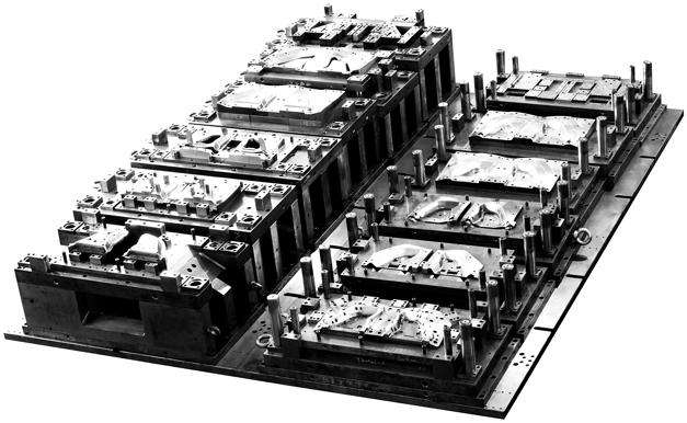 多工位級進(jìn)模